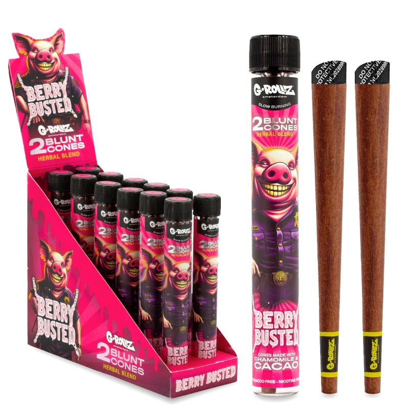 G-Rollz Terpene Infused Cones 'Berry Busted' (Beerenbusch) G-Rollz Produkte