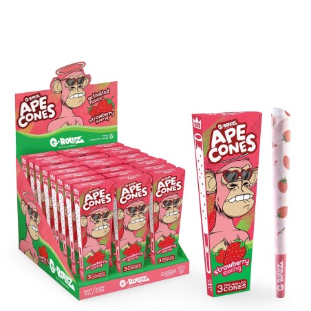 G-Rollz Ape Cones "Strawberry Swing" 3 Pop Cones Pre-Roll G-Rollz Produkte