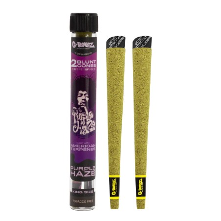 G-Rollz Terpene Infused Cones "Purple Haze" (Blauregen) G-Rollz Produkte