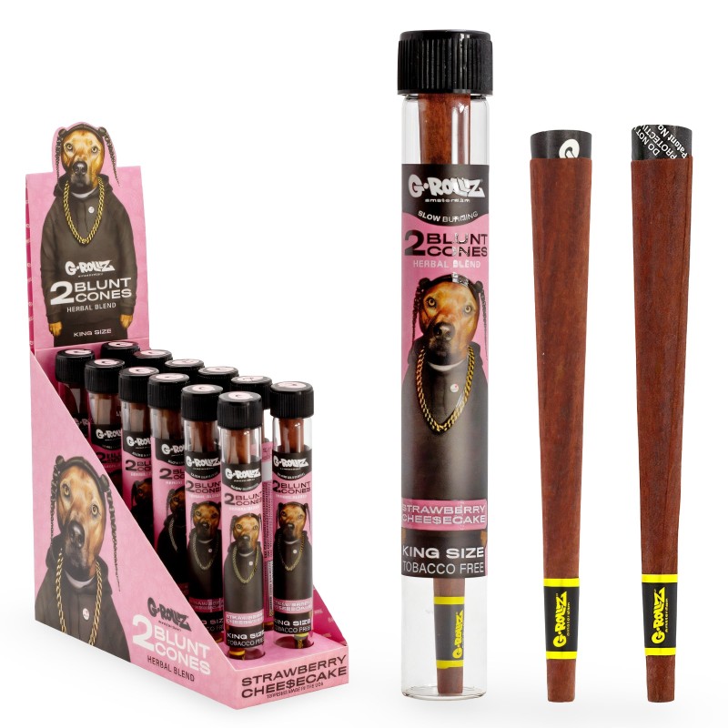 G-Rollz Terpene Infused Cones The Dog "Strawberry Chee$ecake" " G-Rollz Produkte