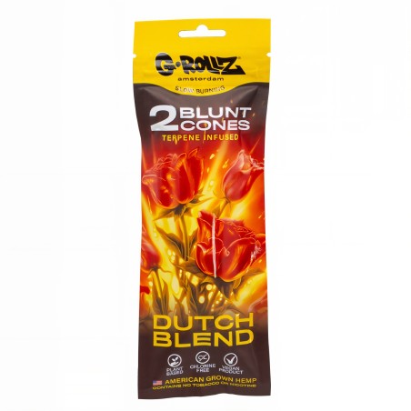G-Rollz Terpene Infused Cones "Dutch Blend" (Dutch Blend) G-Rollz Produkte