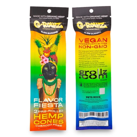 G-Rollz Terpene Infused Cones "Fiesta Flavor" (Fiesta-Flavour) G-Rollz Produkte