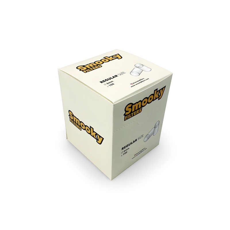 6 mm SMOOKY FILTERS (1000 pieces) SMOOKY FILTERS Products
