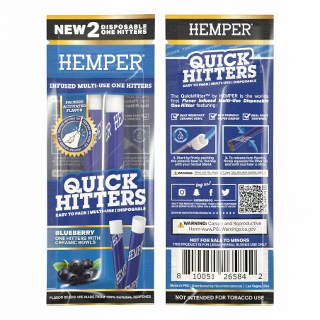 Quick Hitters Hemper Blueberry Hemper Produkte