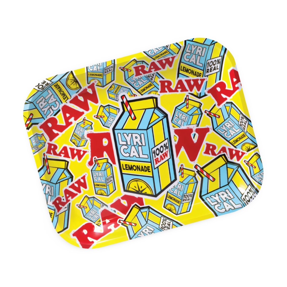 Rolling tray RAW x Lyrical Lemonade "Logo Collage" Mini (Limited Edition) RAW Rolling tray