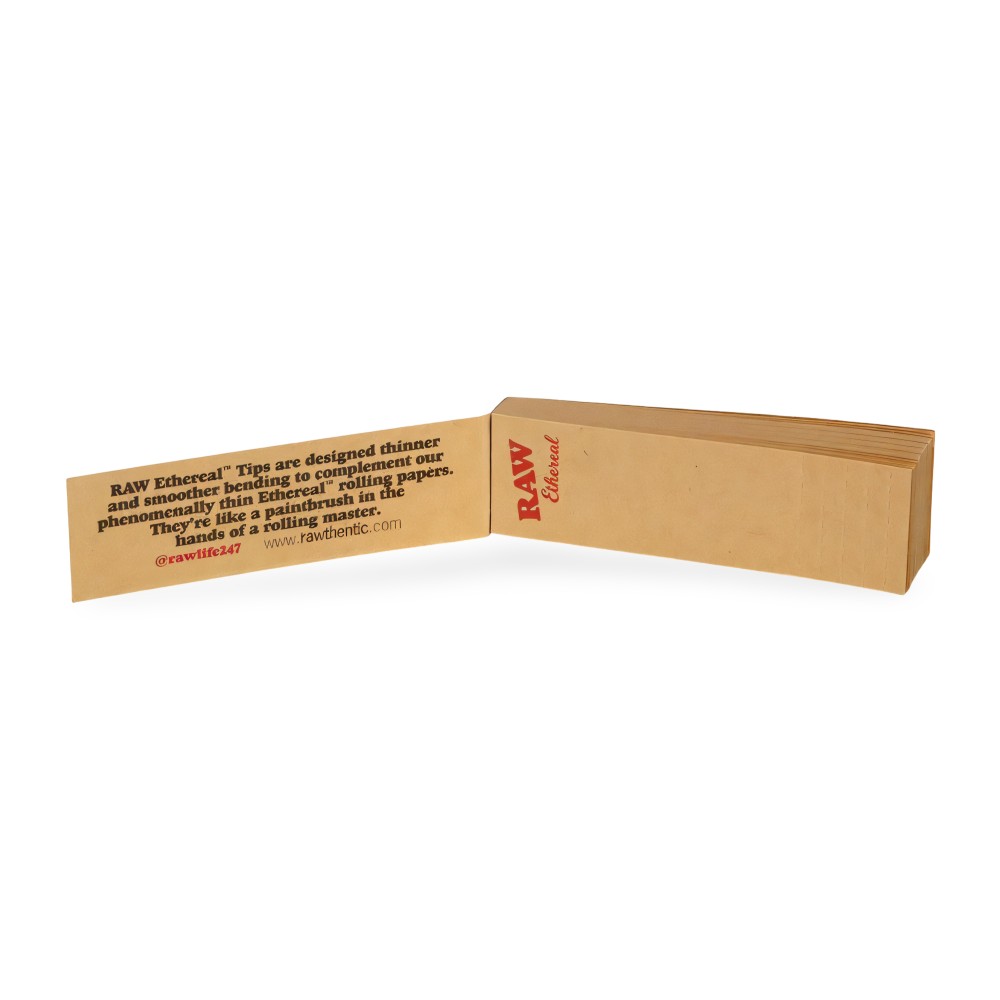 Carton RAW Classic Ethereal Rolling Tips RAW Filtres (charbon actif, carton, cellulose et autres)