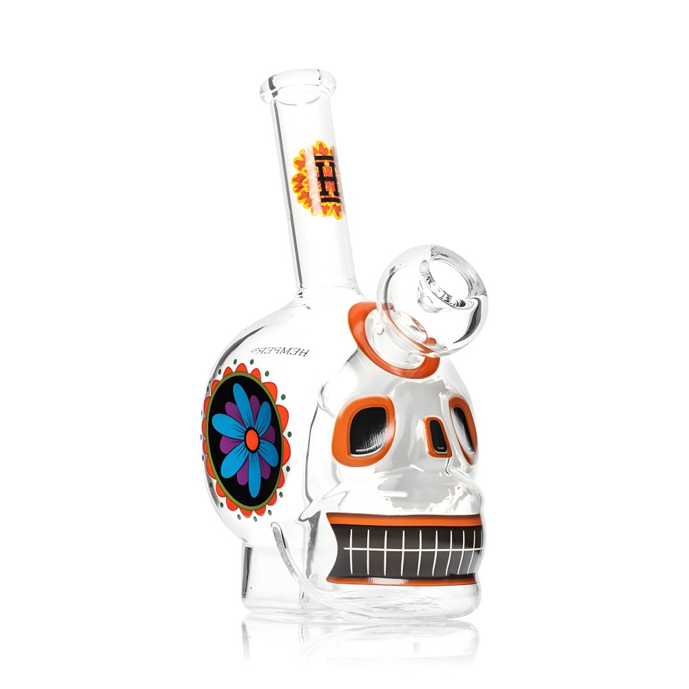 Hemper Dia De Los Muertos Skull Bong Hemper Produkte