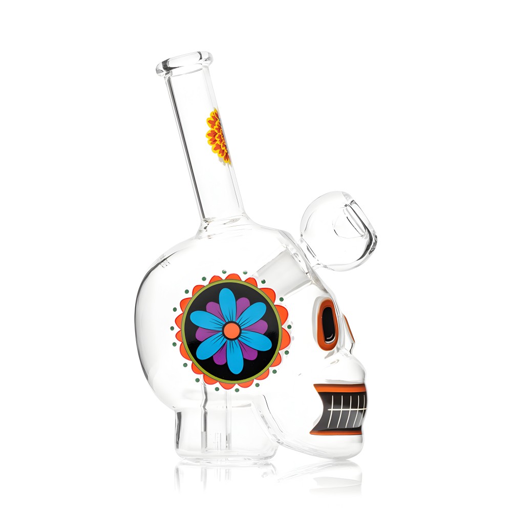 Hemper Dia De Los Muertos Skull Bong Hemper Produkte
