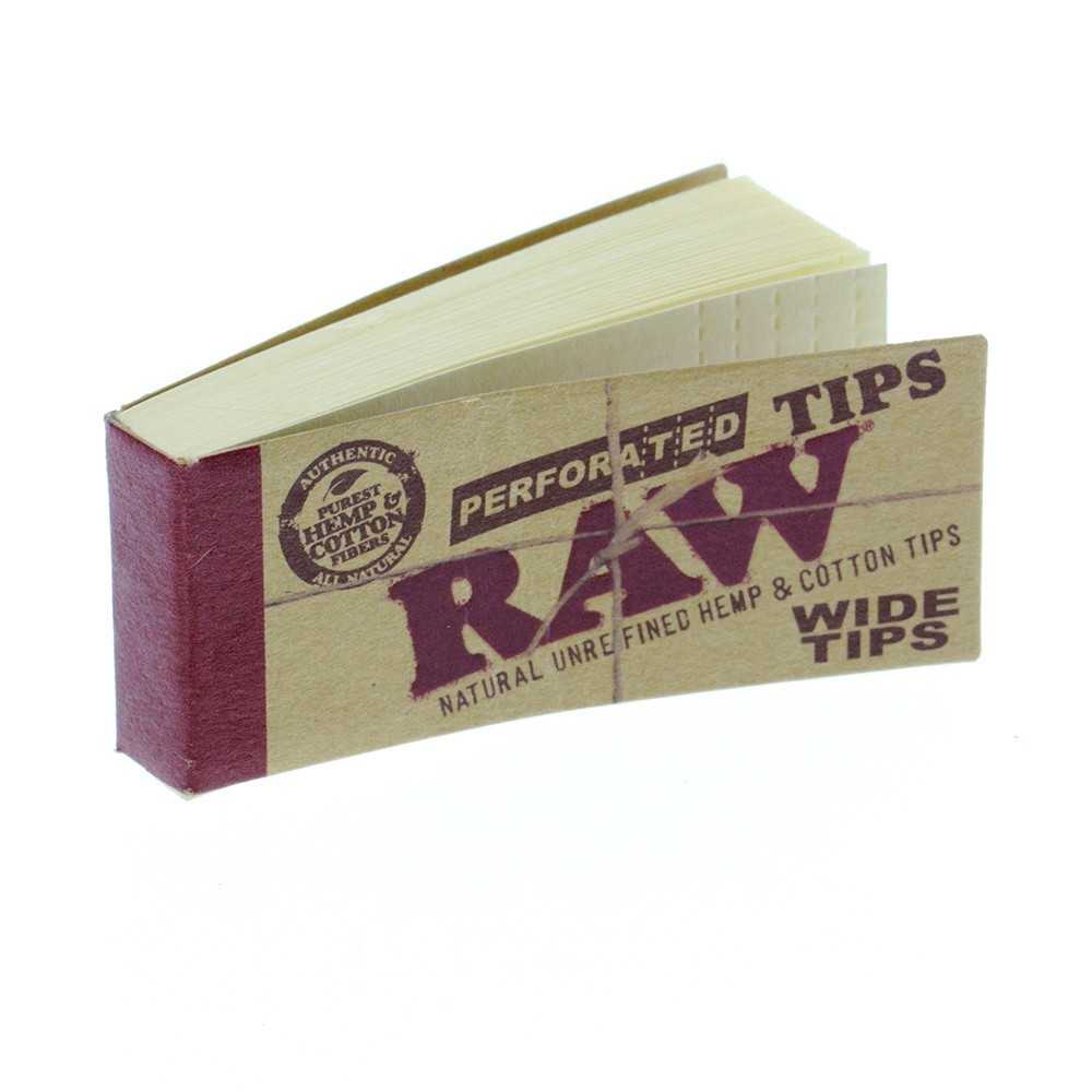 Filtro naturale grezzo Punte larghe RAW Filtri (carbone attivo, cartone, cellulosa e altri)