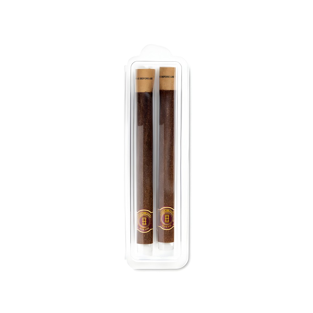 Hemper Rotoli alle erbe dolci + punte di vetro Dimensione King Hemper Accessori per fumatori
