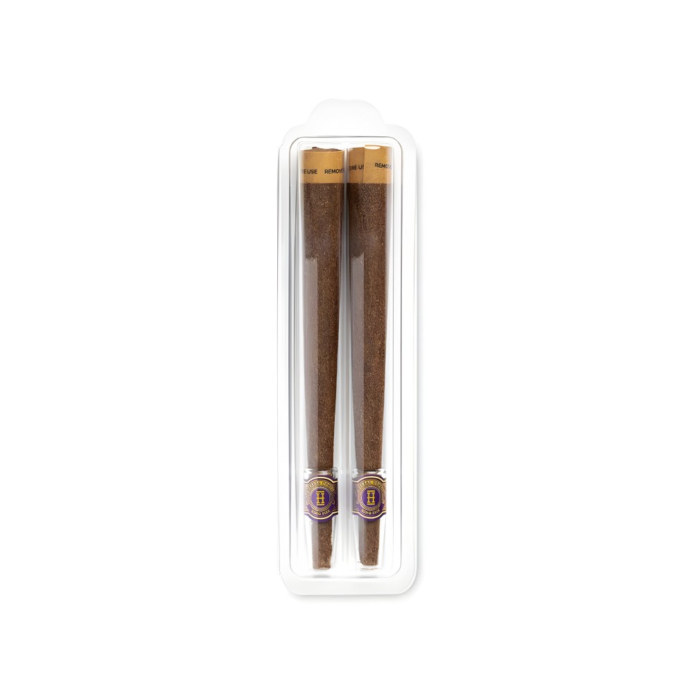 Hemper Herbal Cones Grape + Glass Tips King Size Hemper Accessoires fumeurs