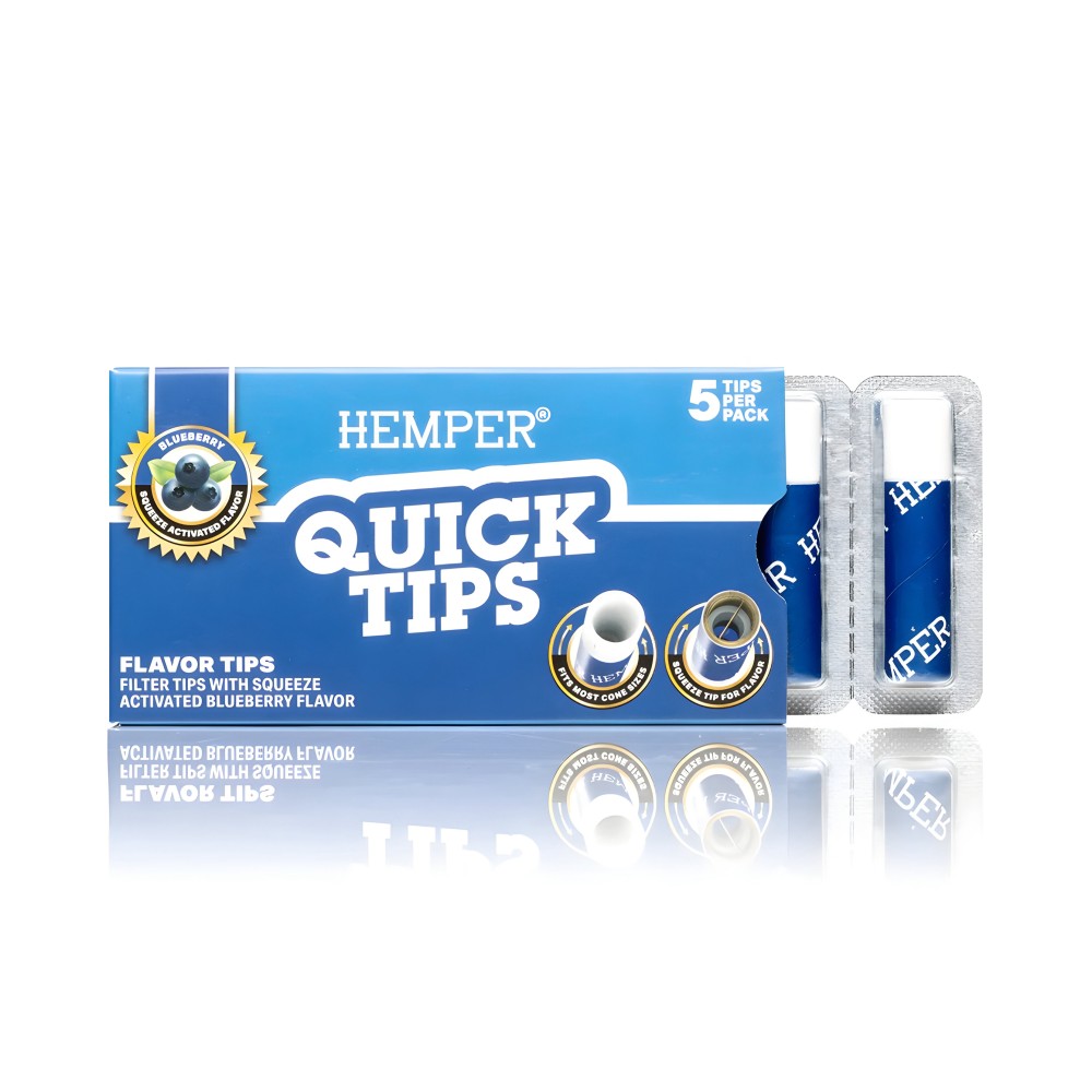 Hemper Quick Tips Blueberry Hemper Filtres (charbon actif, carton, cellulose et autres)