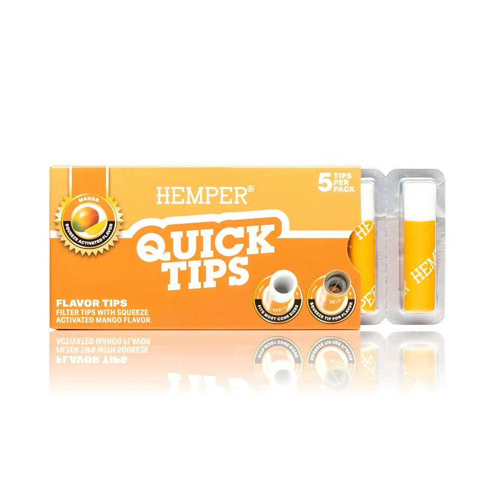 Hemper Quick Tips Mango Hemper Filter (Aktivkohle, Pappe, Zellulose und andere)