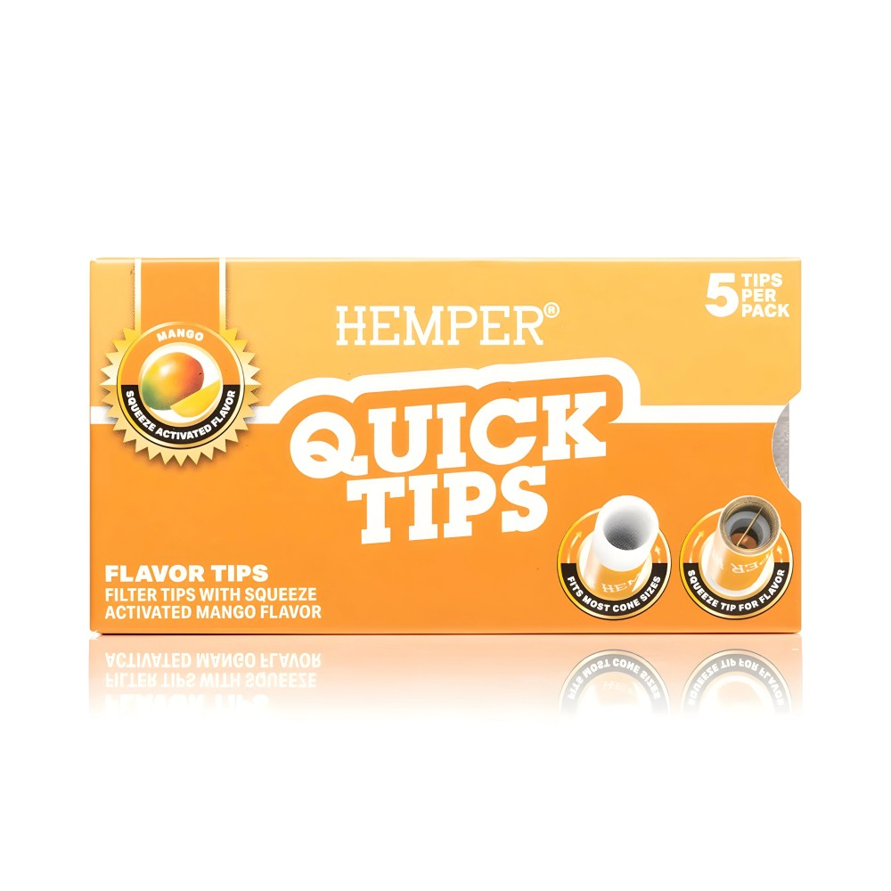 Hemper Quick Tips Mango Hemper Filter (Aktivkohle, Pappe, Zellulose und andere)