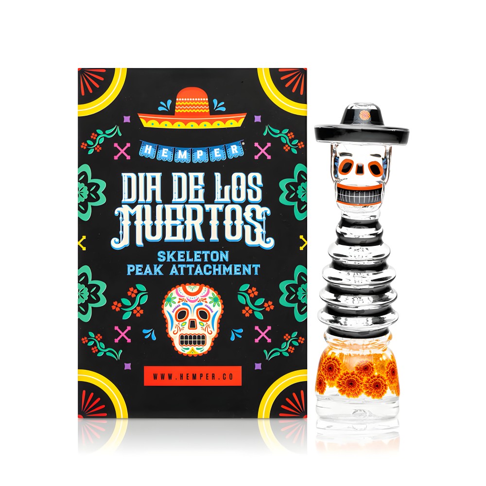 Dia de los Muertos Puffco Orlo superiore a picco Hemper Puffco