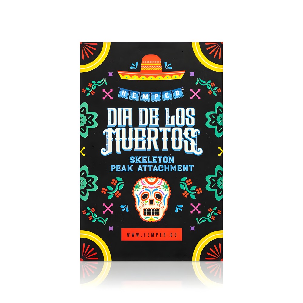Dia de los Muertos Puffco Peak Top Hemper Hemper Puffco