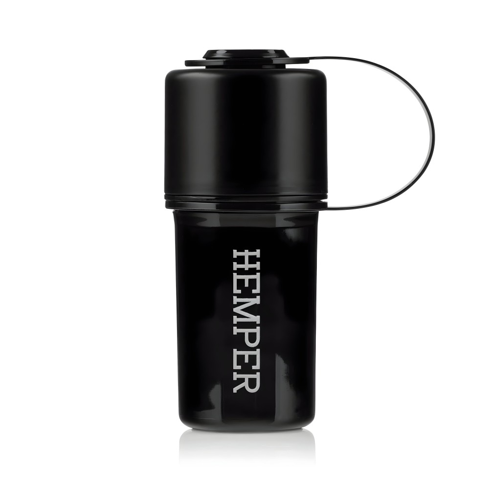 The Keeper 3-in-1 Grinder + Storage Container Black Hemper Produkte