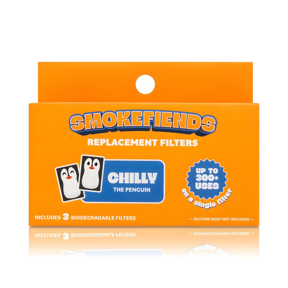 Smoke Fiends filtres de remplacement Chilly The Penguin (3 pièces) Smoke Fiends Produits