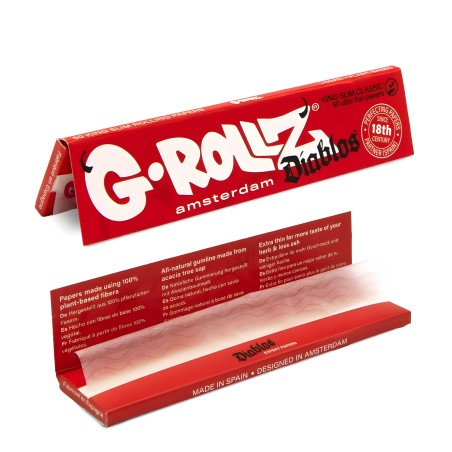 Blätter zum Rollen G-Rollz Diablos KSS (50 Blatt) G-Rollz Produkte