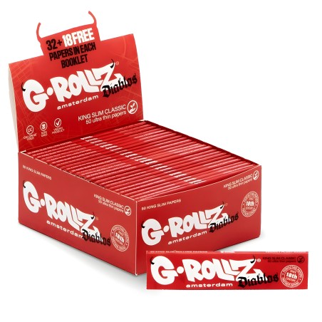 Cartone di fogli arrotolabili G-Rollz Diablos KSS (2500 fogli) G-Rollz Prodotti
