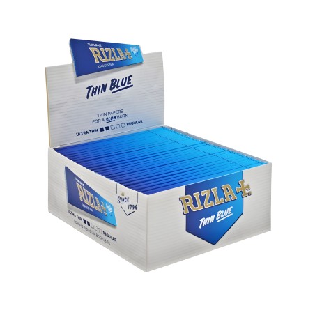 Cartone di fogli sottili Rizla Blue King Size Rizla Prodotti