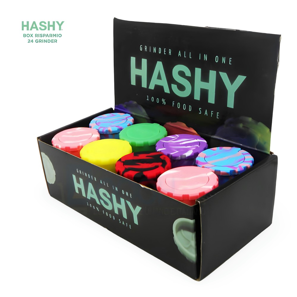 Hashy Grinders Karton 24 Stück Hashy Produkte