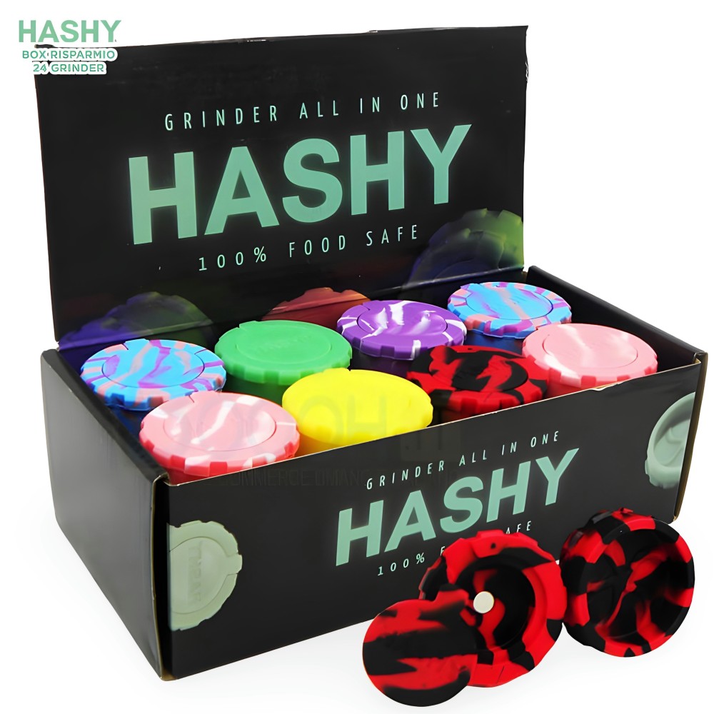 Hashy Grinders Karton 24 Stück Hashy Produkte