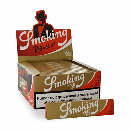 Smoking Gold (carton) Smoking Paper Rolling sheet