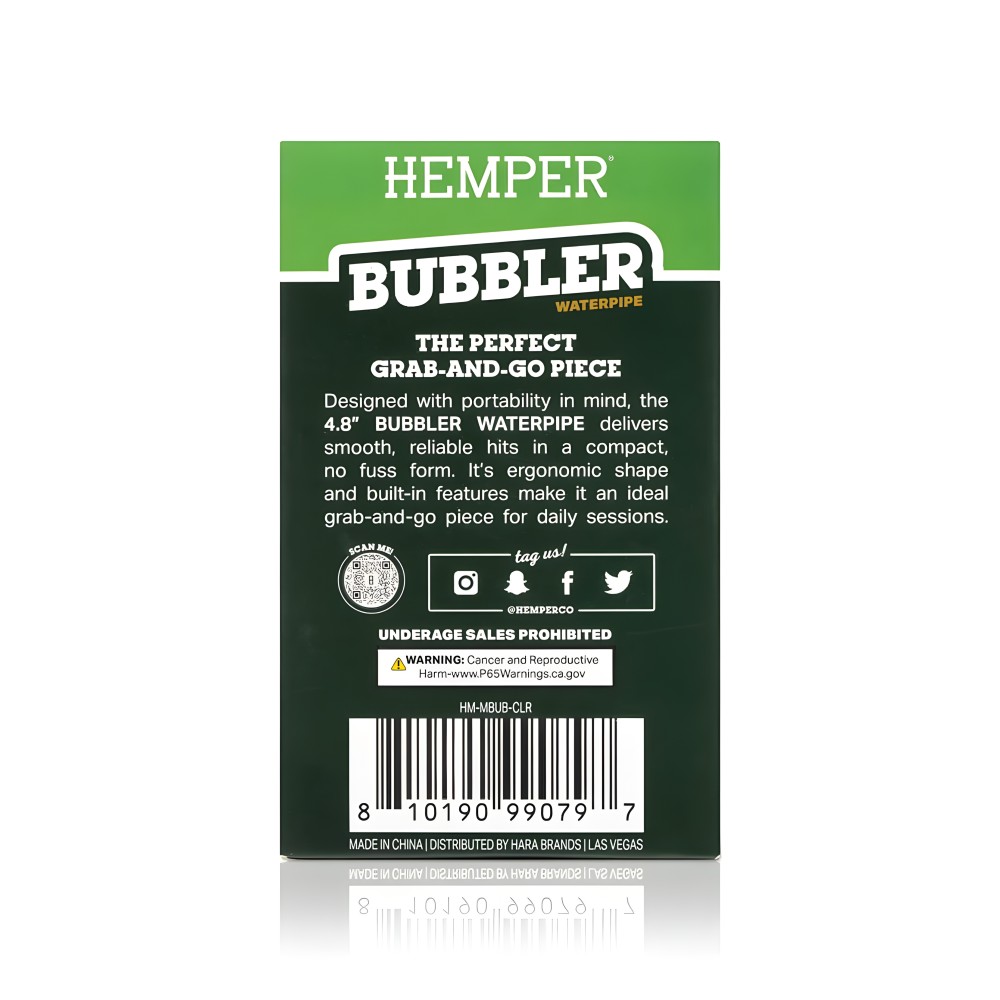 Hemper Bubbler Wasserpfeife Hemper Produkte
