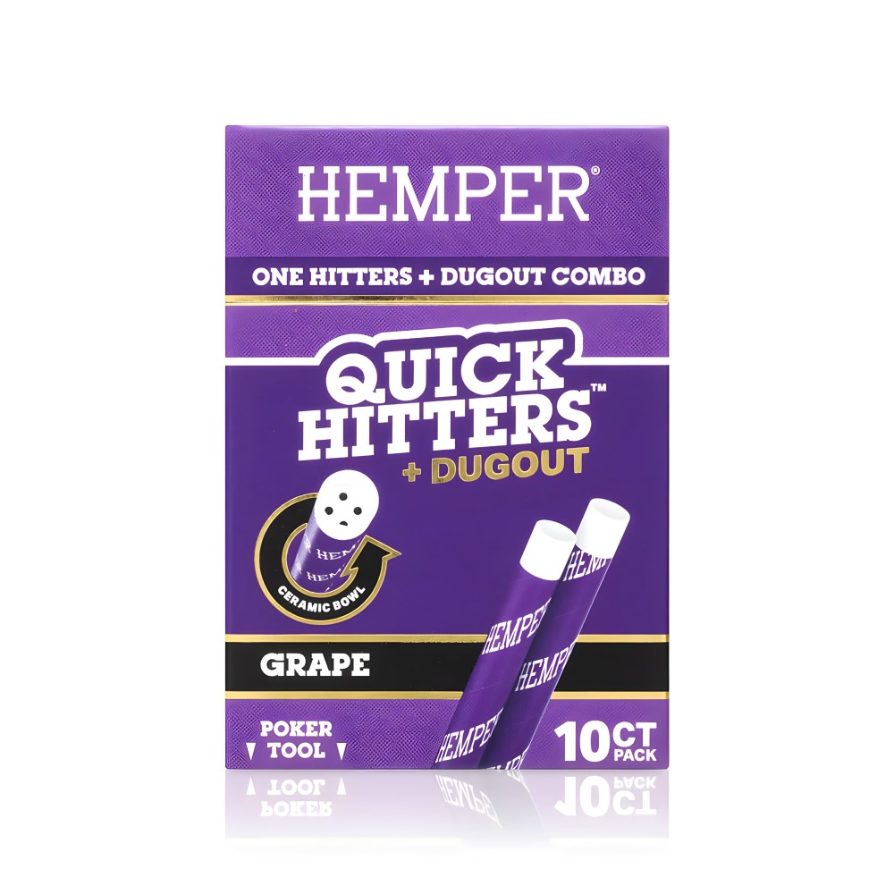Quick Hitters Dugout Pack Hemper Grape Hemper Produits
