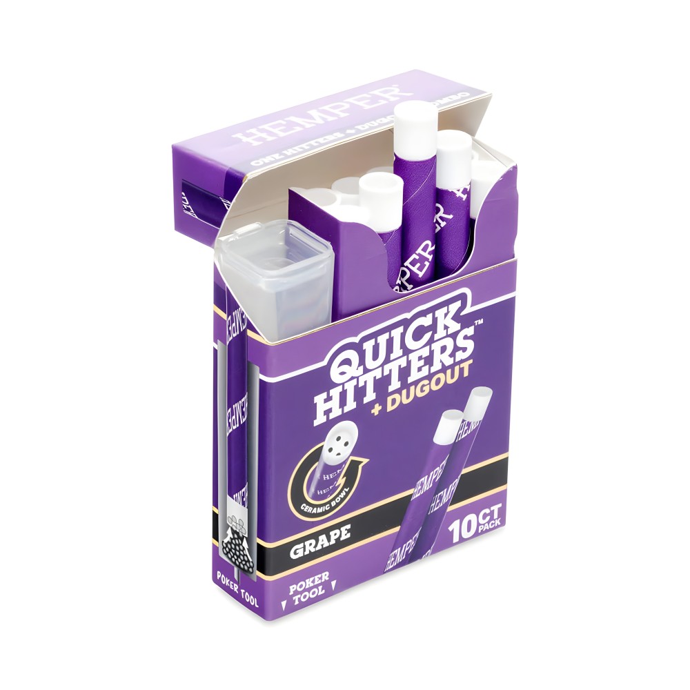 Pacchetto di trasporto Quick Hitters Hemper Grape Hemper Prodotti
