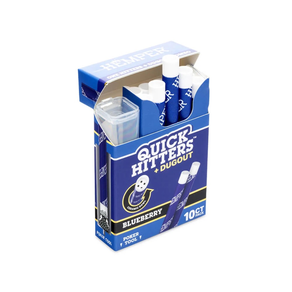 Quick Hitters Dugout Pack Hemper Blueberry Hemper Produits