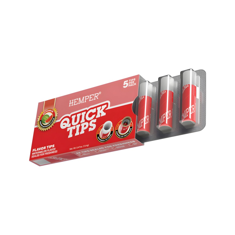 Hemper Quick Tips Watermelon Hemper Filter (Aktivkohle, Pappe, Zellulose und andere)