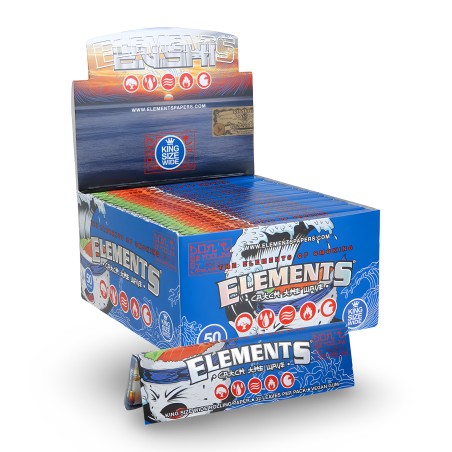 Rollblattkarton Elements X Zushi King Size Wide Elements Papers Produkte