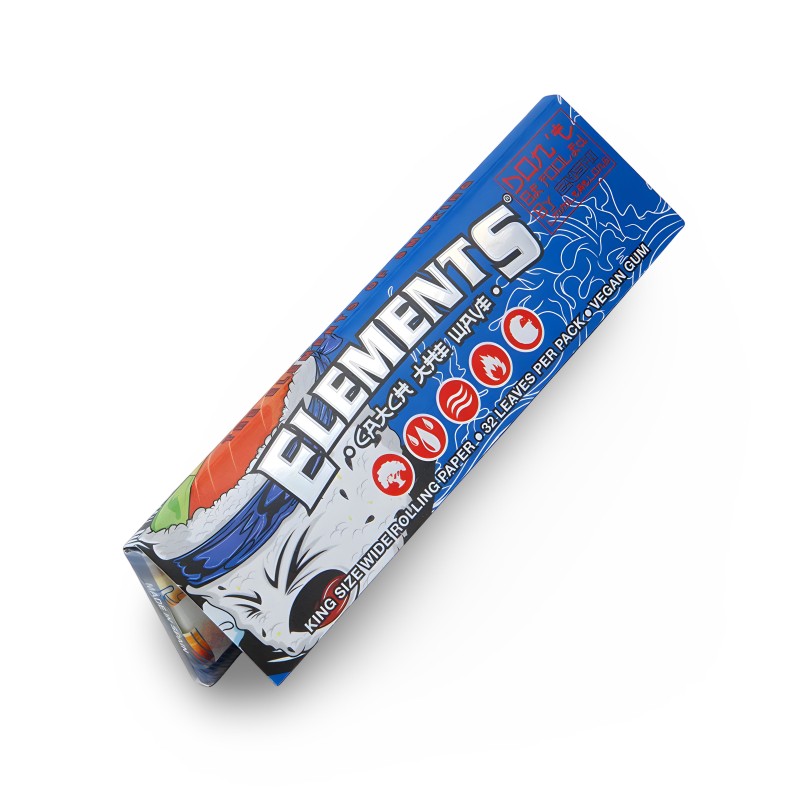 Rollblattkarton Elements X Zushi King Size Wide Elements Papers Produkte