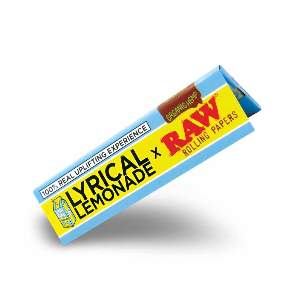 copy of Karton mit Rolling Papers RAW x Lyrical Lemonade King Size Wide RAW Raucherzubehör