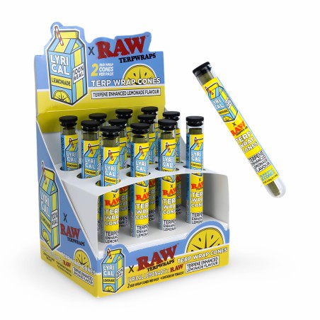 Carton Lyrical Lemonade X RAW Bud Wrap Cone RAW Accessoires fumeurs