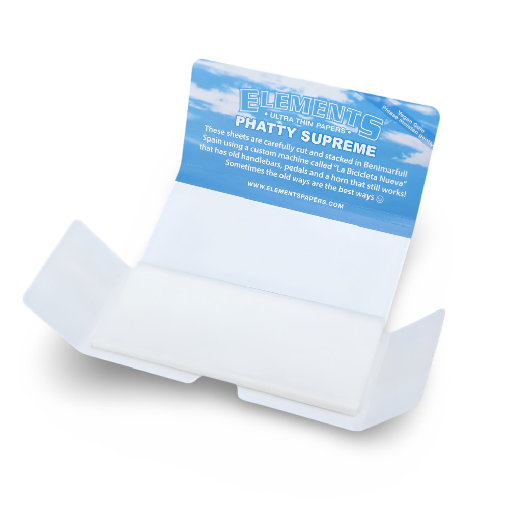 Feuilles à rouler Elements Phatty Supreme Elements Papers SMOKE SHOP