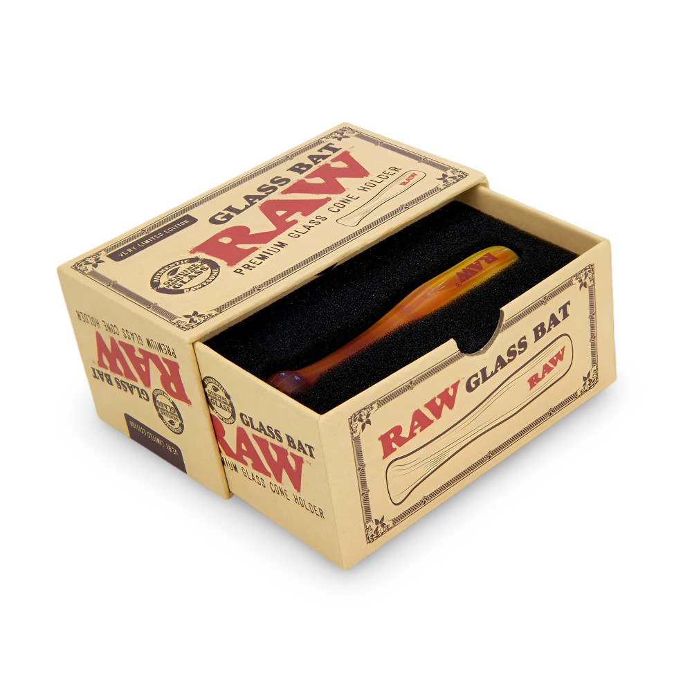 RAW Glass Bat Very limited Edition RAW Filter (Aktivkohle, Pappe, Zellulose und andere)