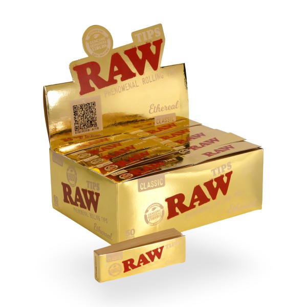 Filtres RAW Classic Ethereal Rolling Tips RAW Filtres (charbon actif, carton, cellulose et autres)