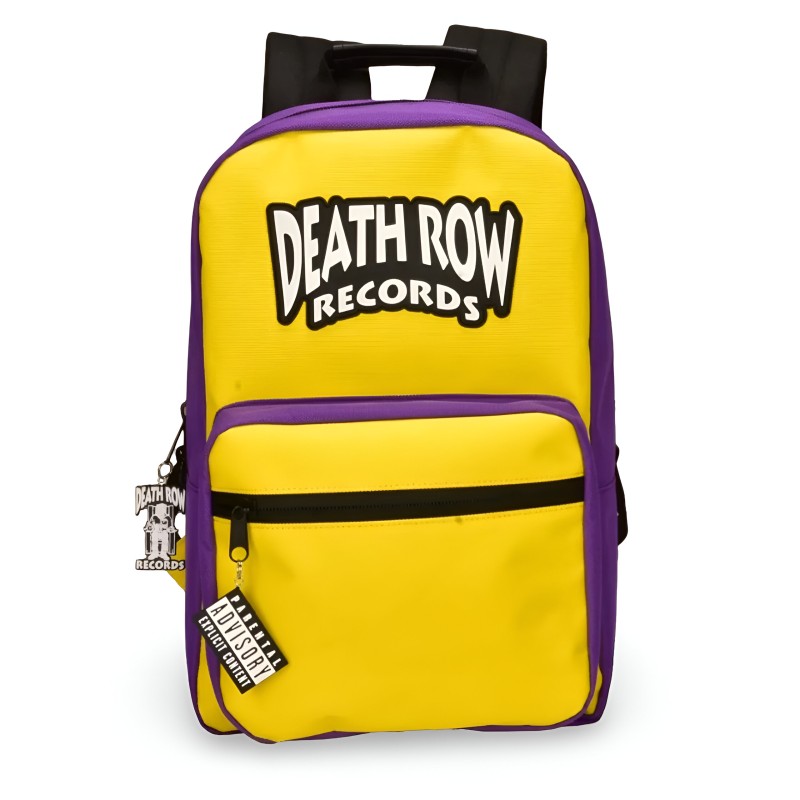 Smell Proof Backpack Yellow Purple Death Row Death Row Produits
