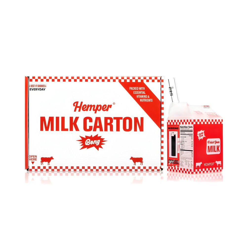 Hemper Weedies Milk Carton Bong Hemper Produits