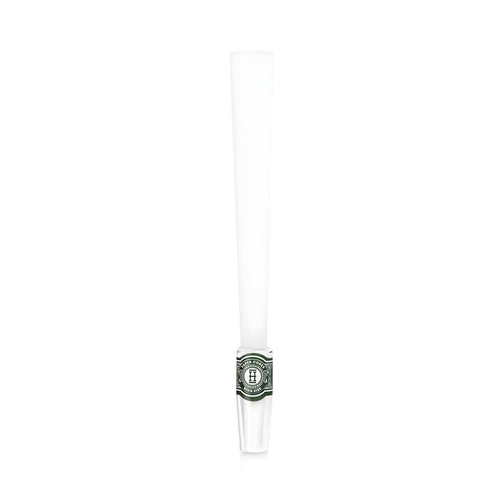 Hemper King Size Glass-Tipped Paper Cones, White Hemper Smoking accessories