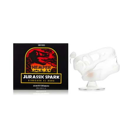 HEMPER Jurassic Spark Dinosaur Skull XL Bong Hemper Products
