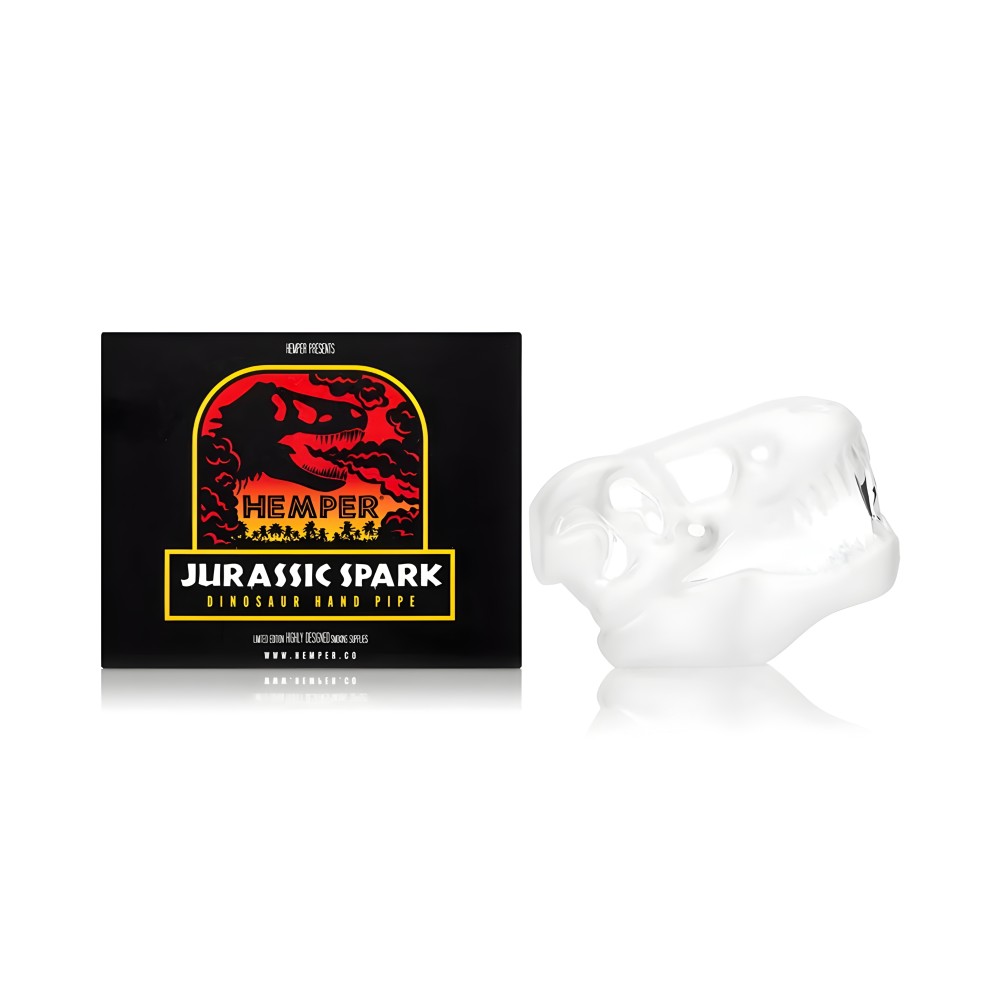 Hemper Jurassic Spark Skull Hand Pipe Hemper Produits