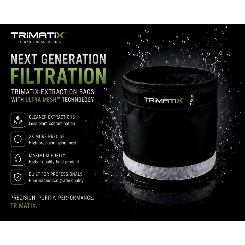 Wash Bags Extraction TRIMATIX 5 Futur Of Grow Ice-O-Lator