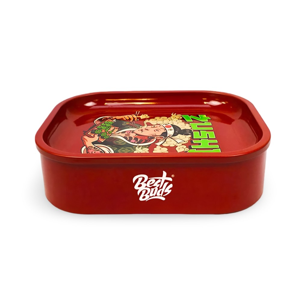 Zushi Metal Box + Best Buds Rolling Tray Best Buds Products