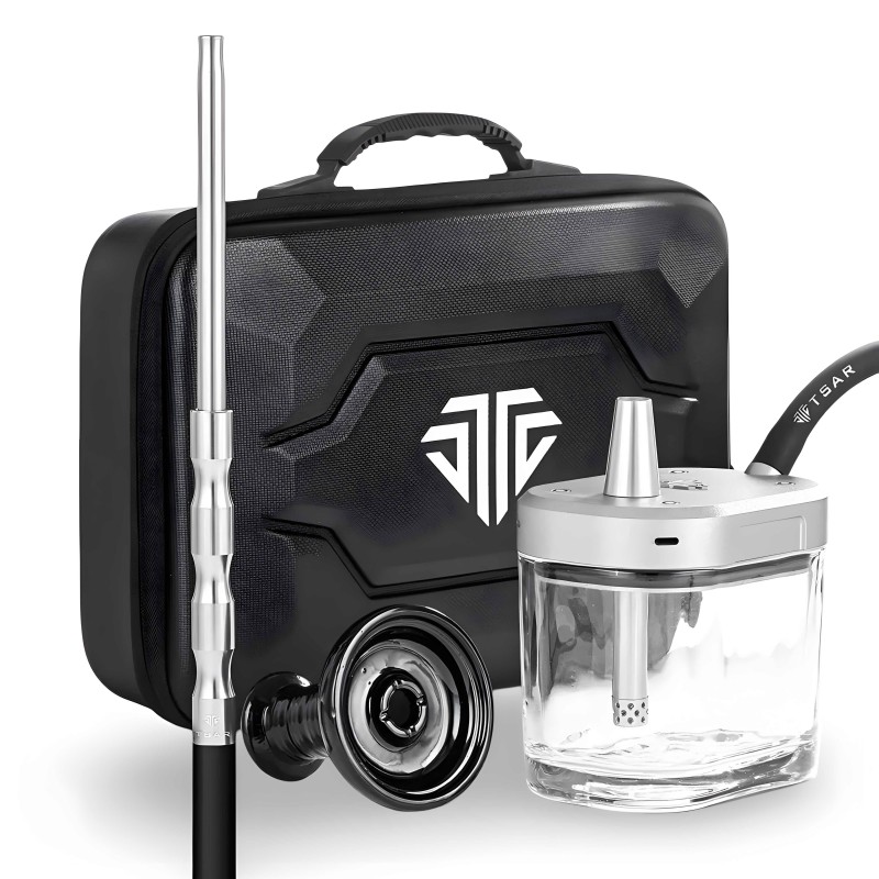 Shisha Go Fast Silver Tsar HOOKAH