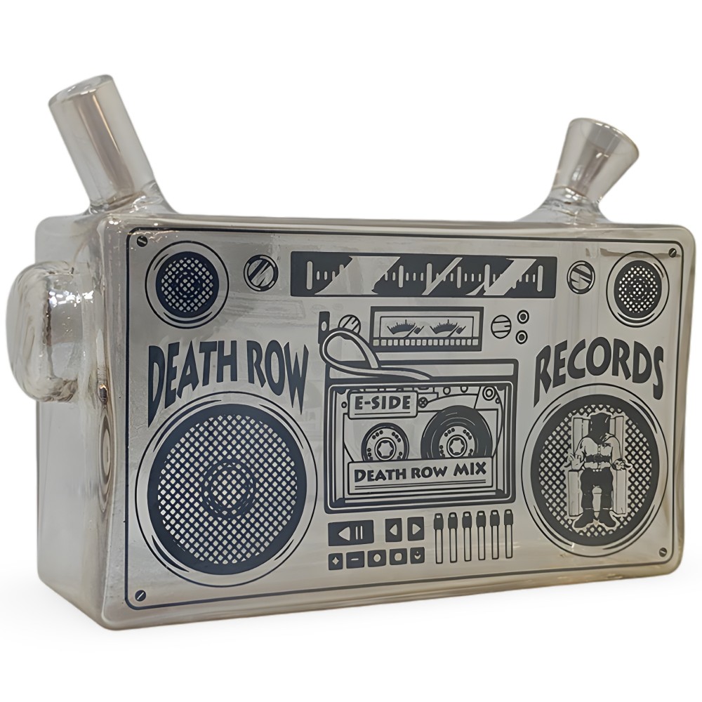 Death Row Records Boom Box Blunt Bubbler Gold Death Row Products