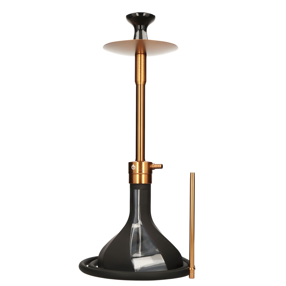 El-Badia Octagon Dark Gold Shisha El Badia SHISHA